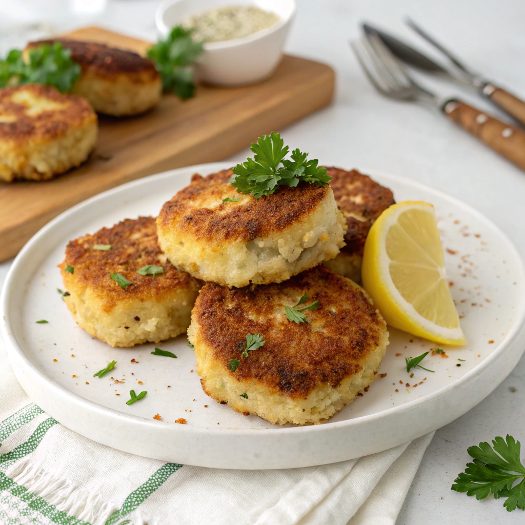 Airfryer fiskefrikadeller