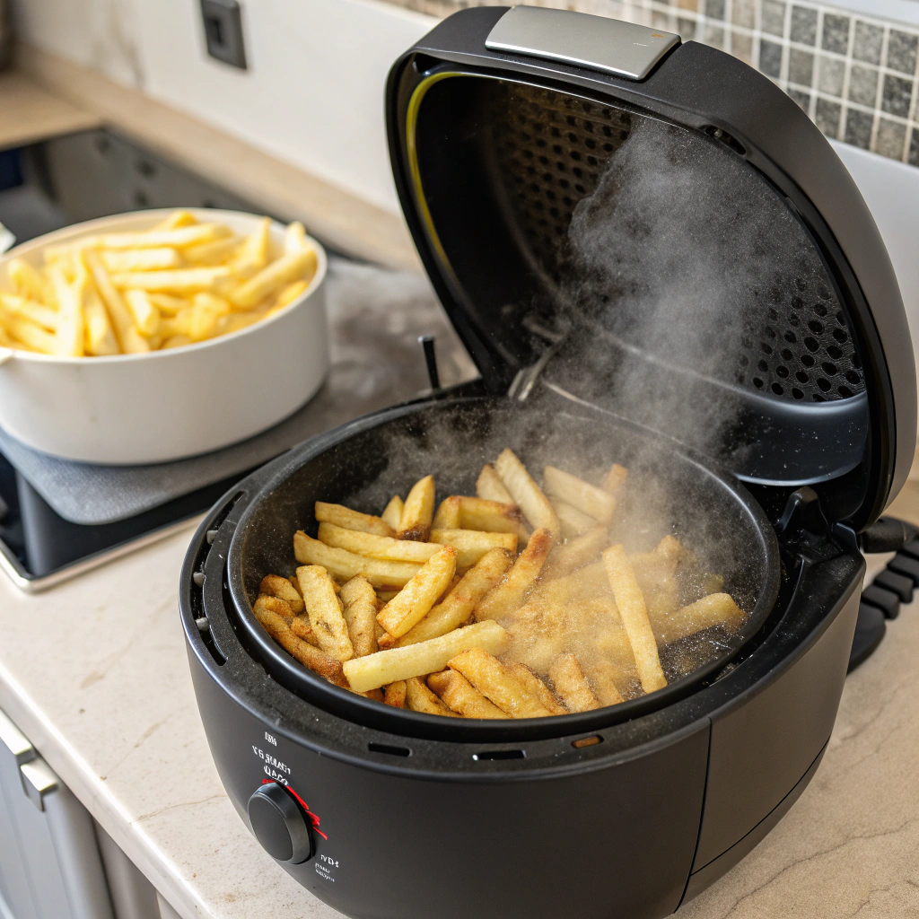 Frosne pomfritter i actifry