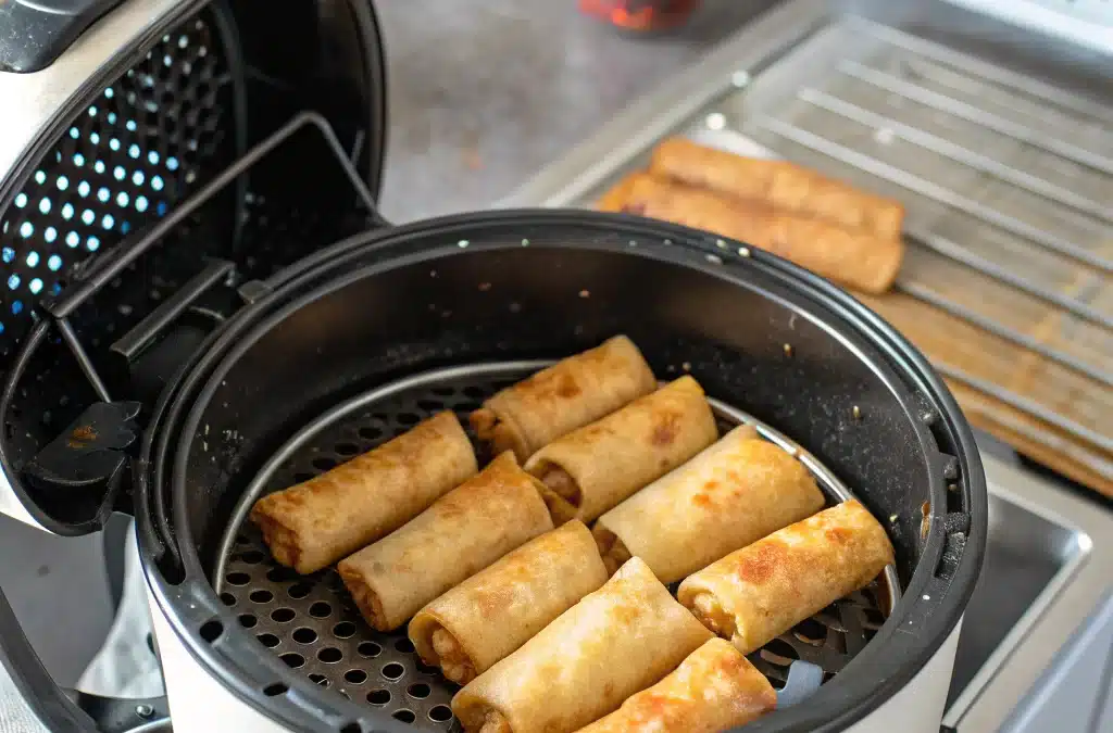 Mini forårsruller i airfryer